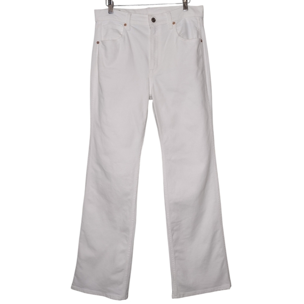 GAP Vintage Flare Women's Denim White High-Rise Jeans Sz 30